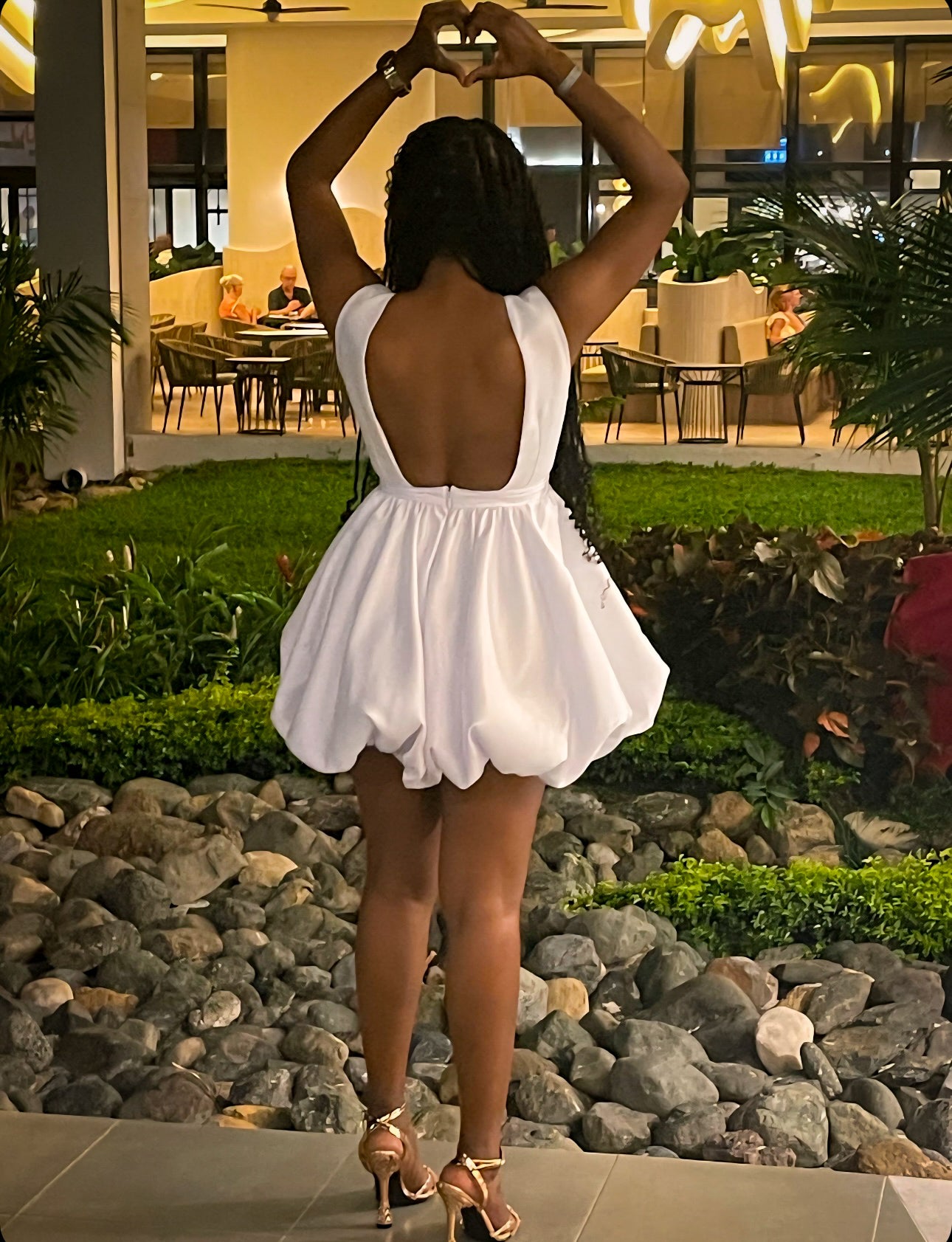 Nora Dress- White