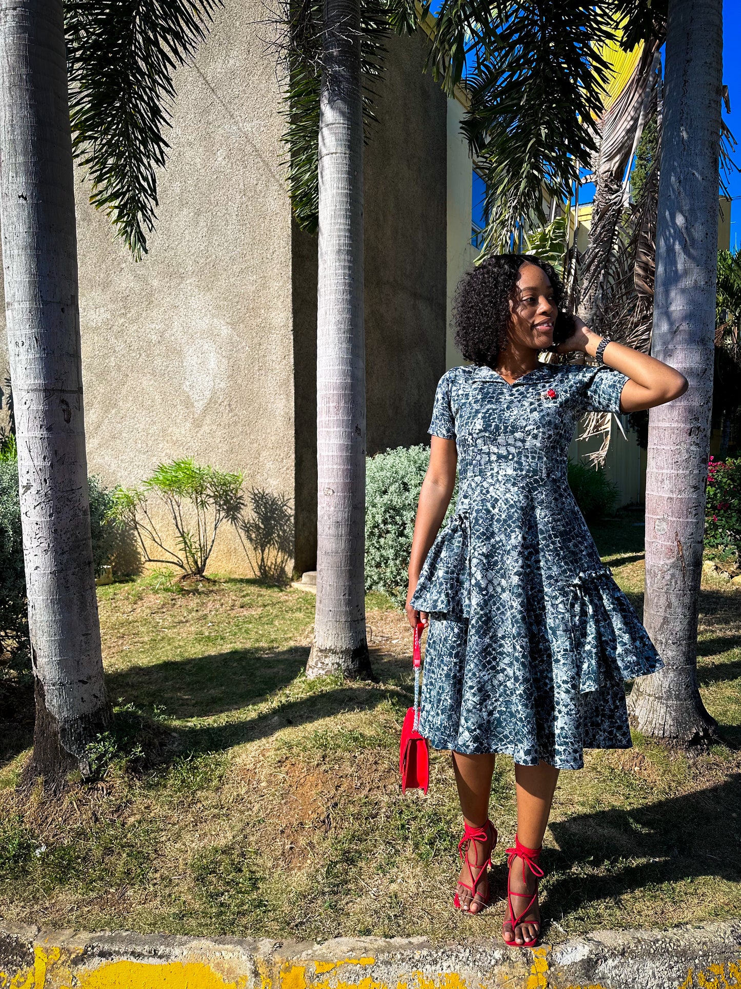Elise Denim Dress