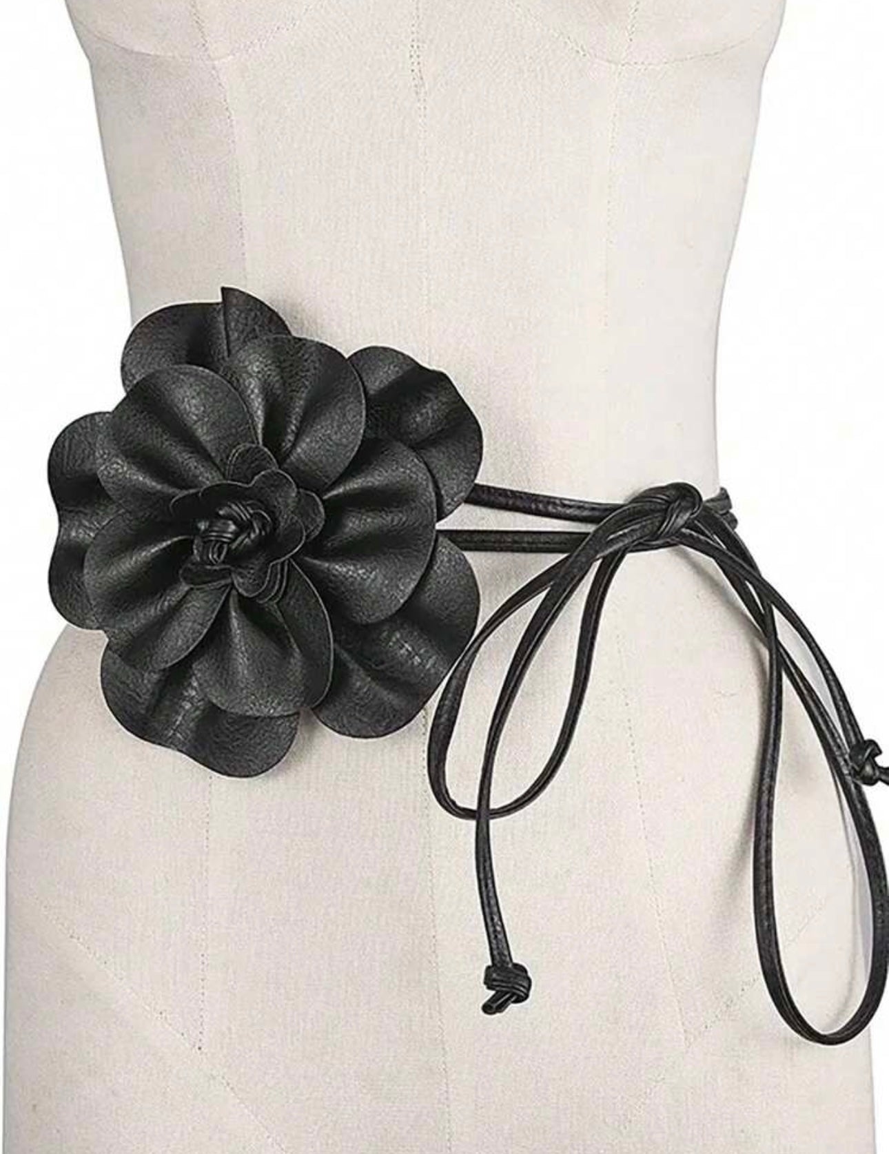 Floral String Belt
