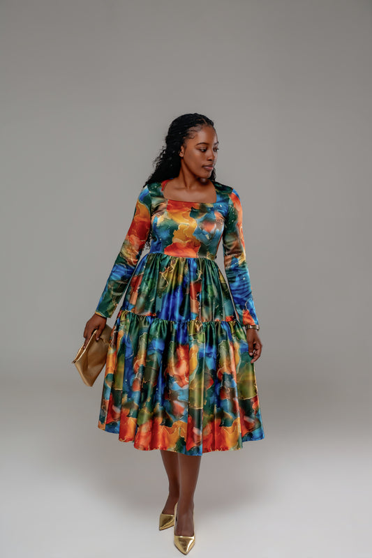 Radiance Tiered Dress