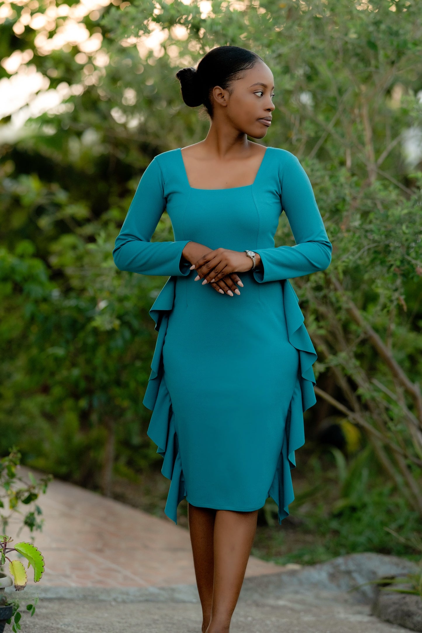 Zoey Ruffle Dress