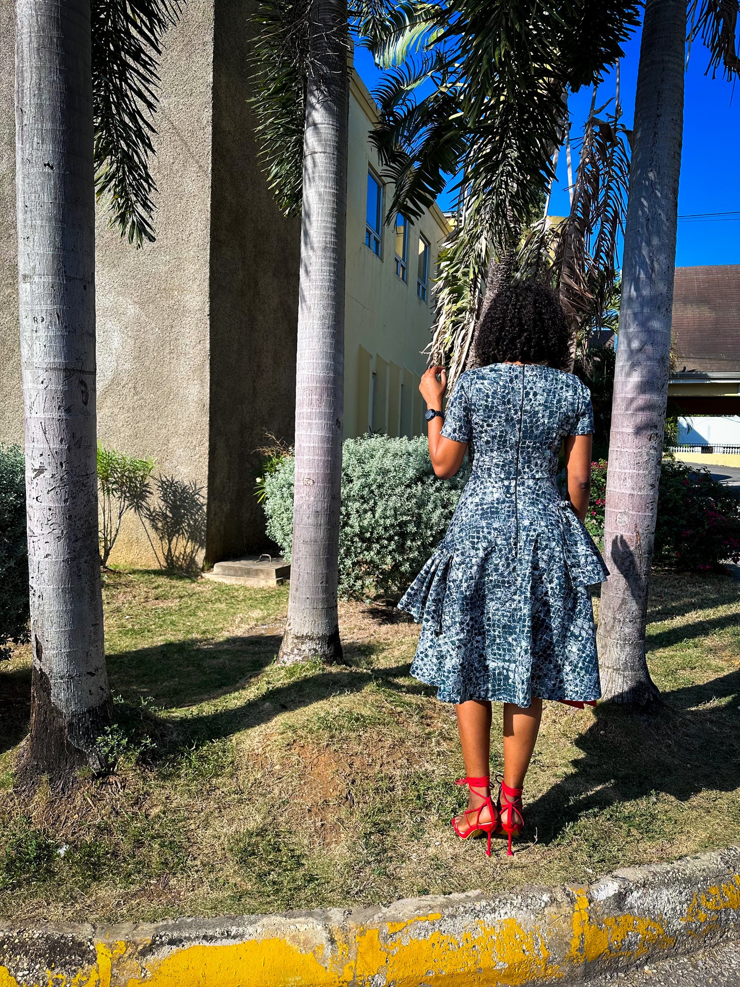 Elise Denim Dress
