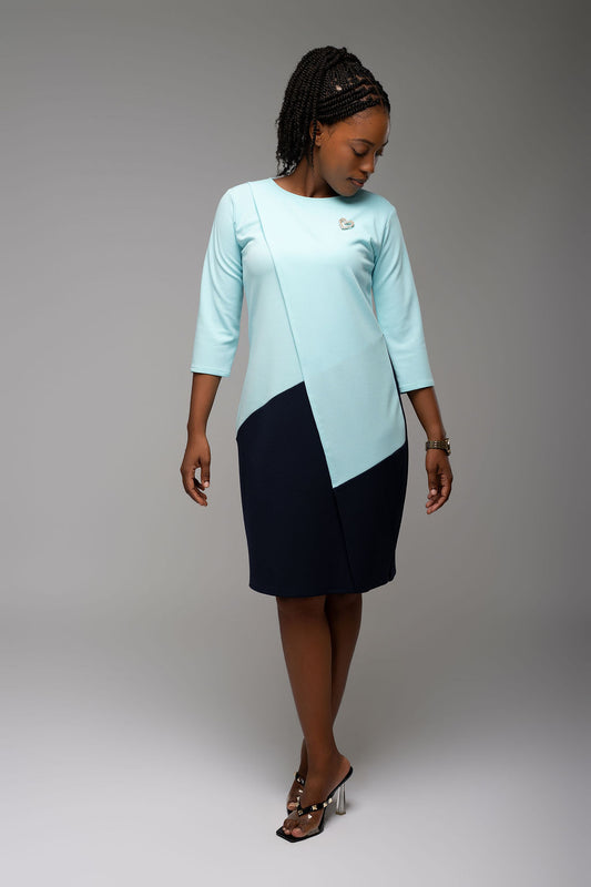 Jefferdene Dress- Blue