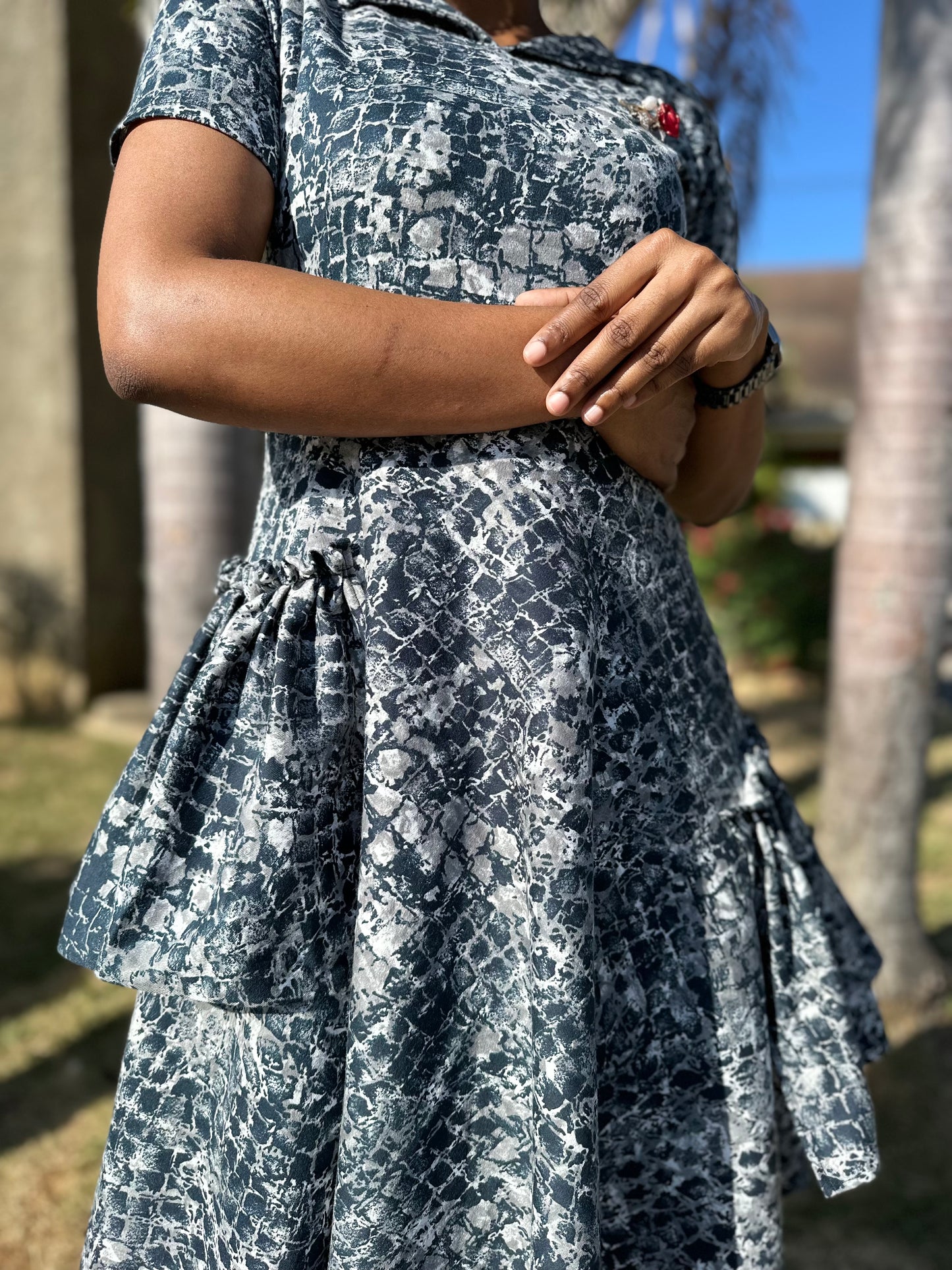 Elise Denim Dress