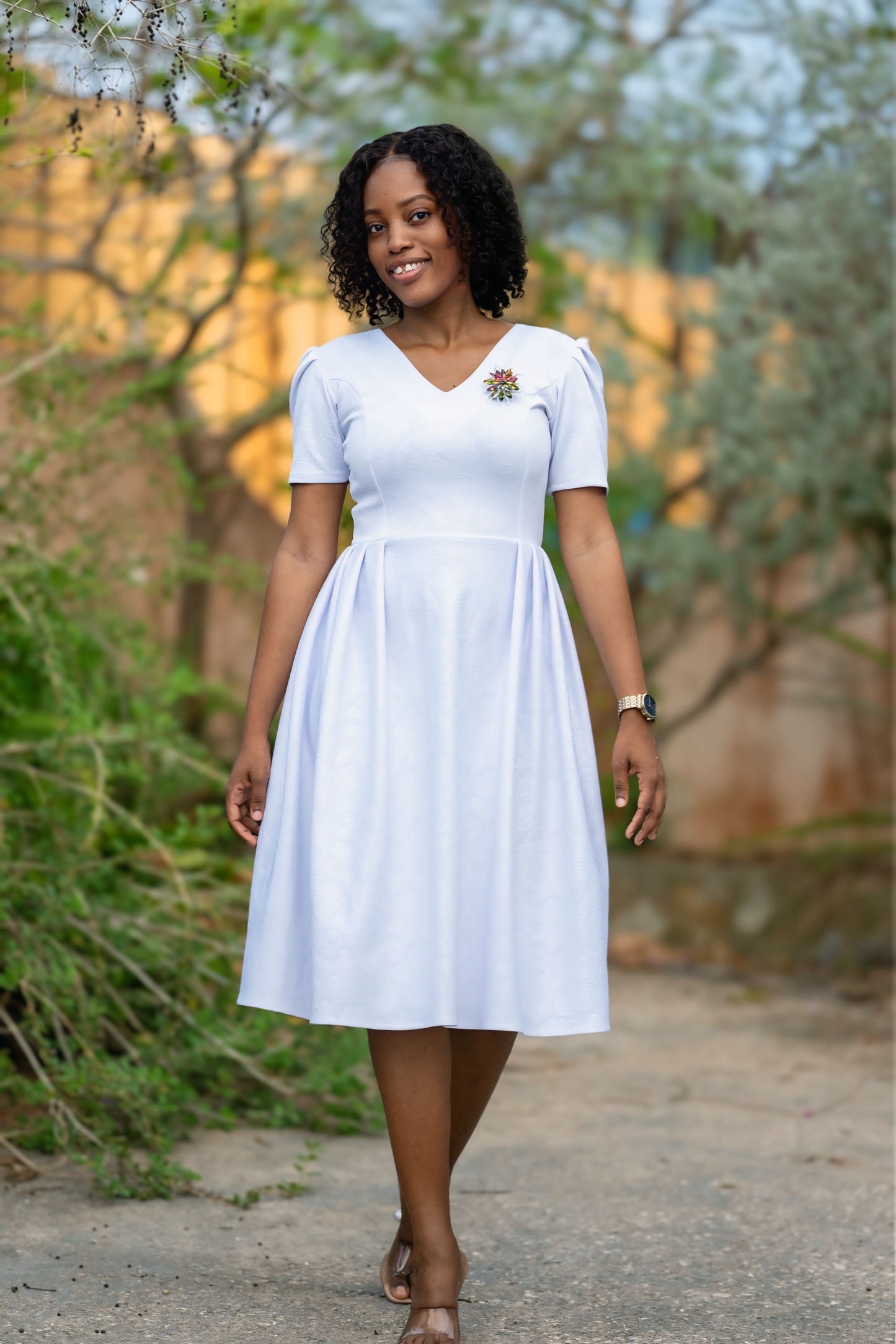 Maryam Pleated Dress
