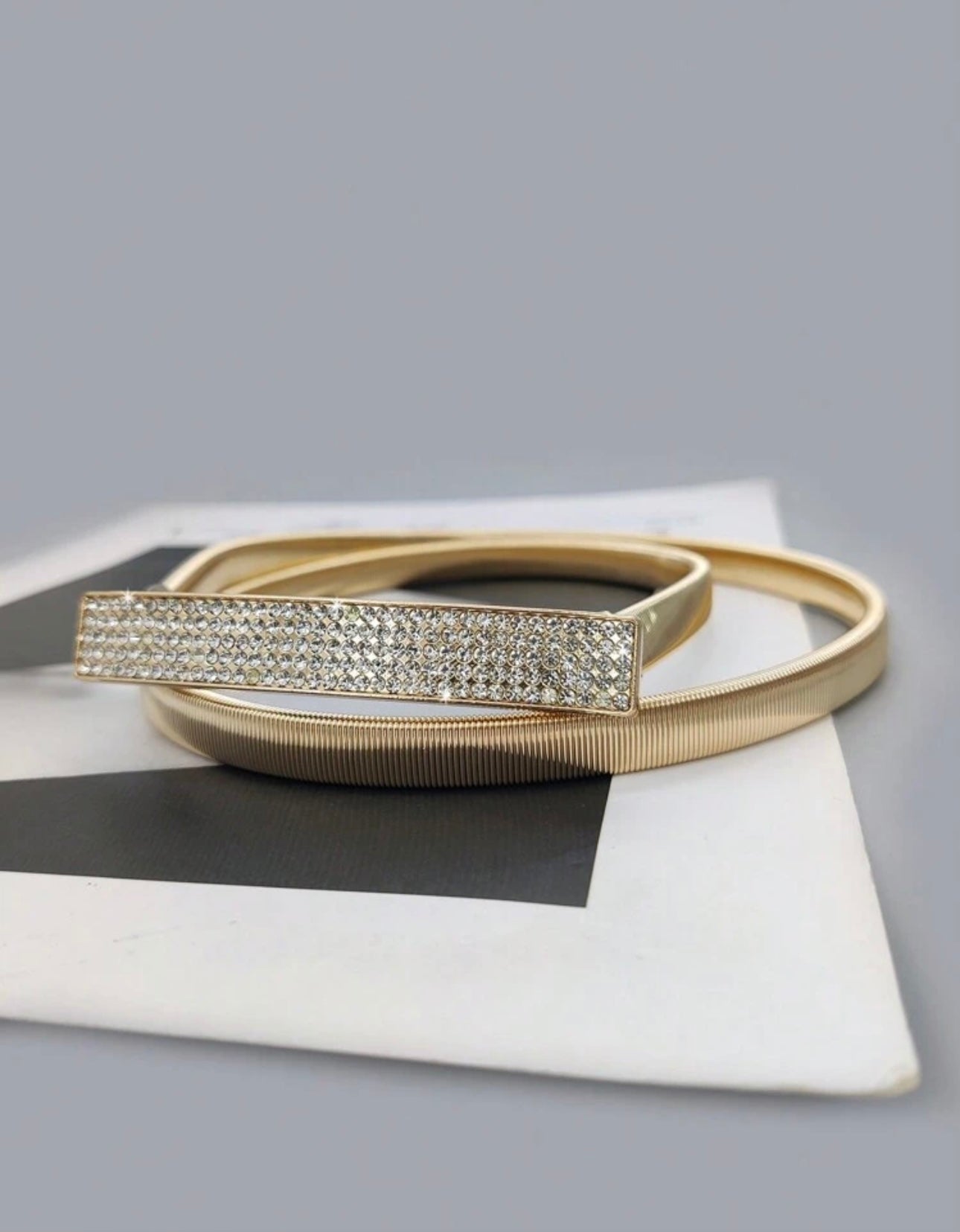 Gold Metallic Belt