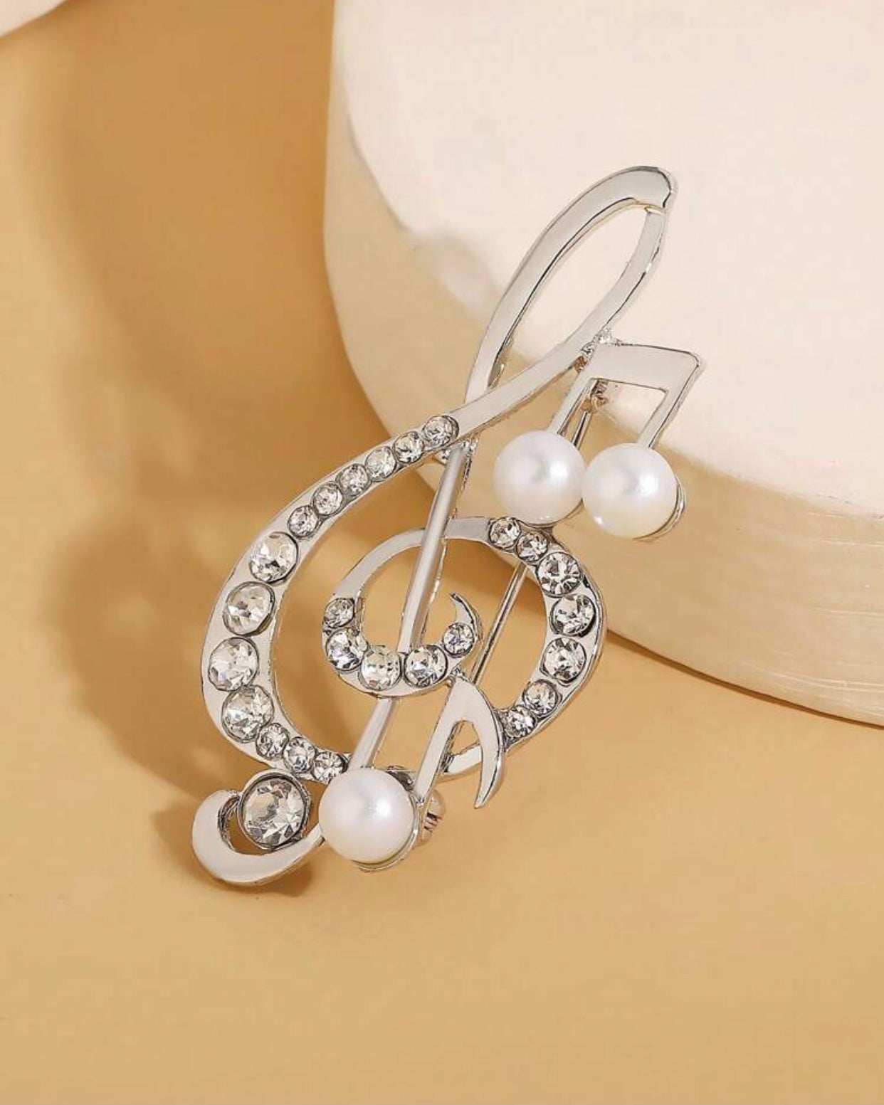 Music Note Brooch