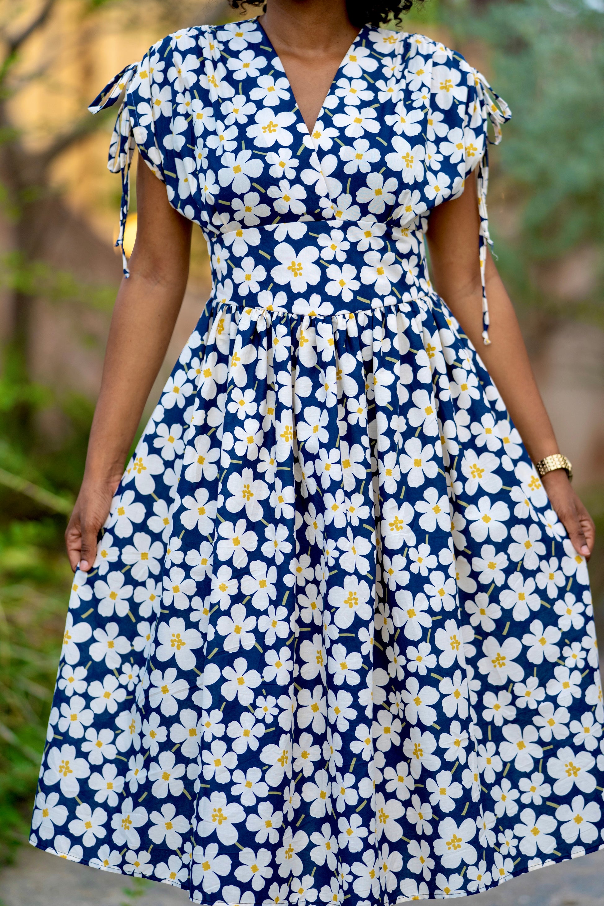 snowflake daisy midi dress Baby Blue Daisy Dress Teuta Matoshi