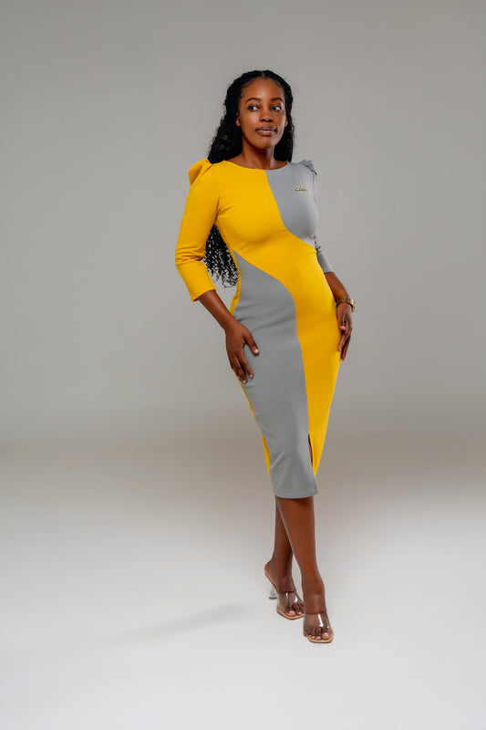 Blair Color-block Dress