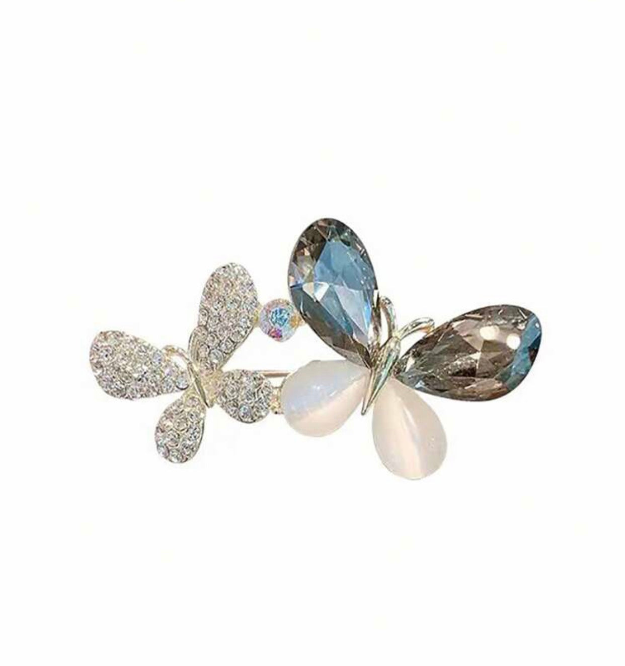 Double Butterfly Brooch