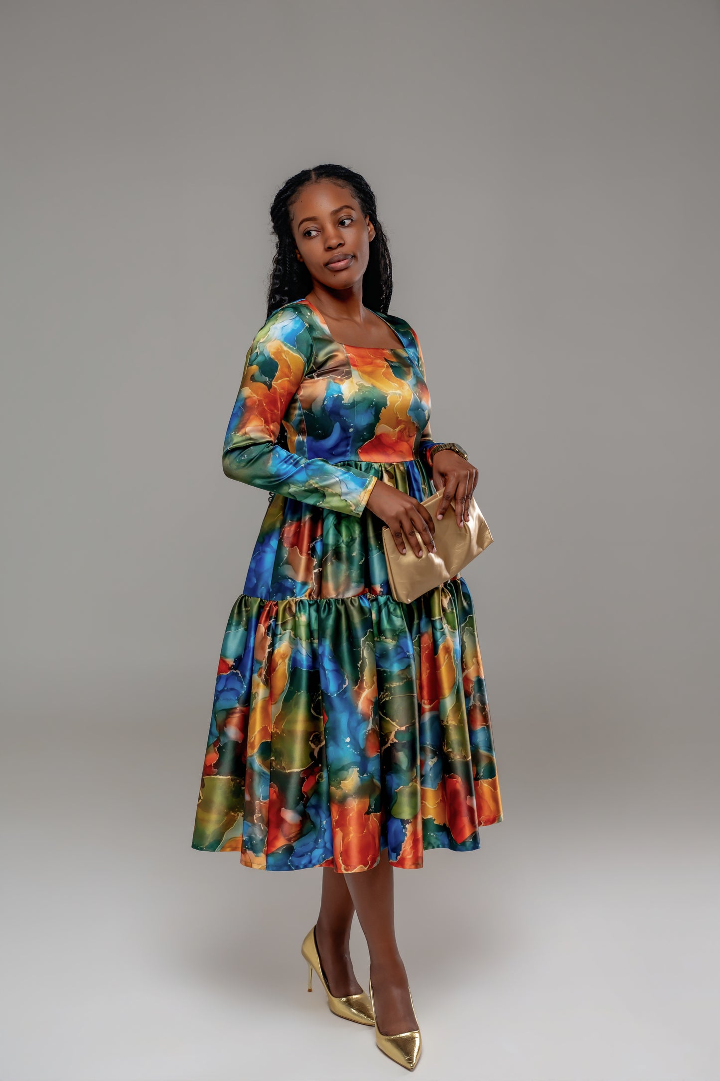 Radiance Tiered Dress