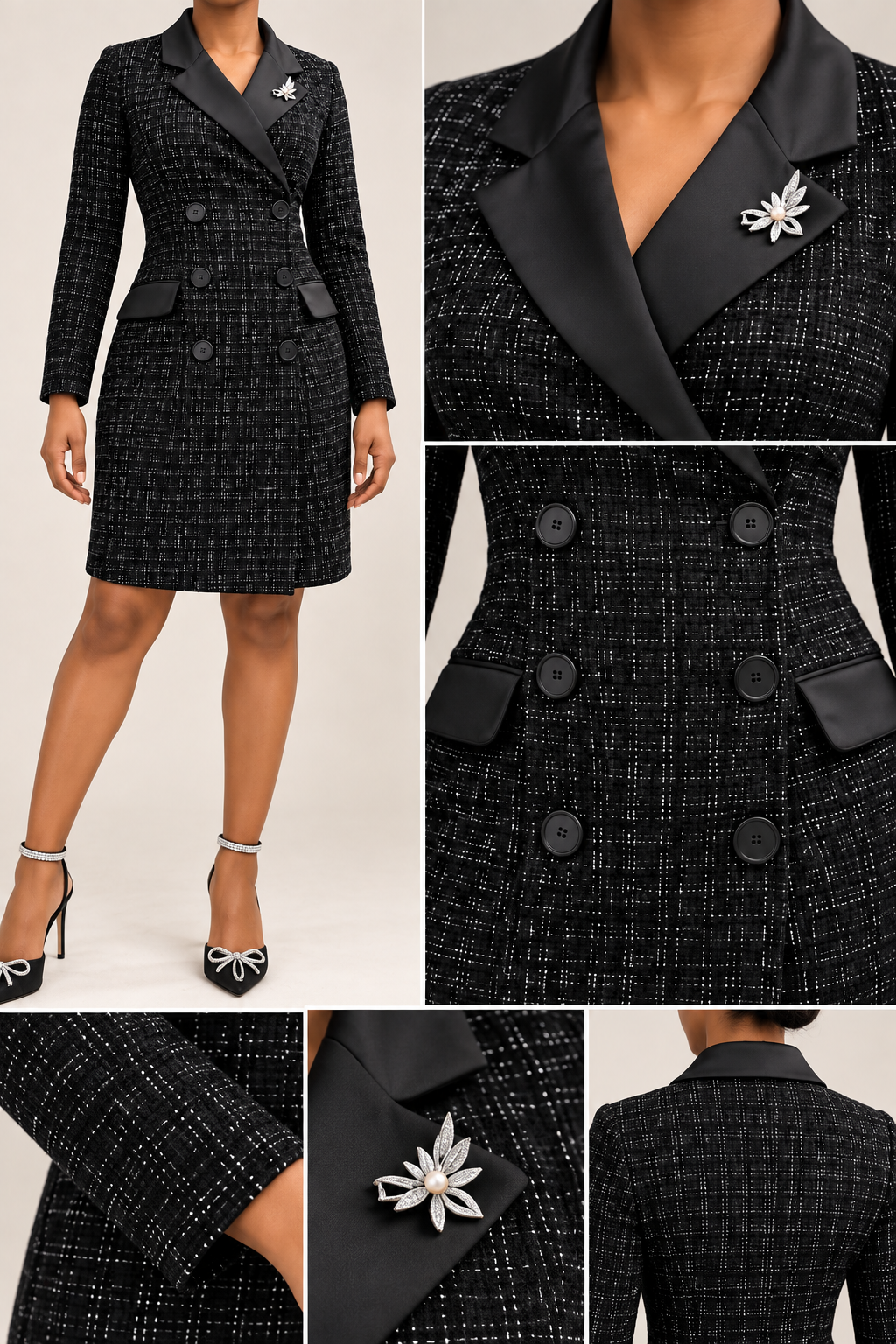 Simone Blazer Dress