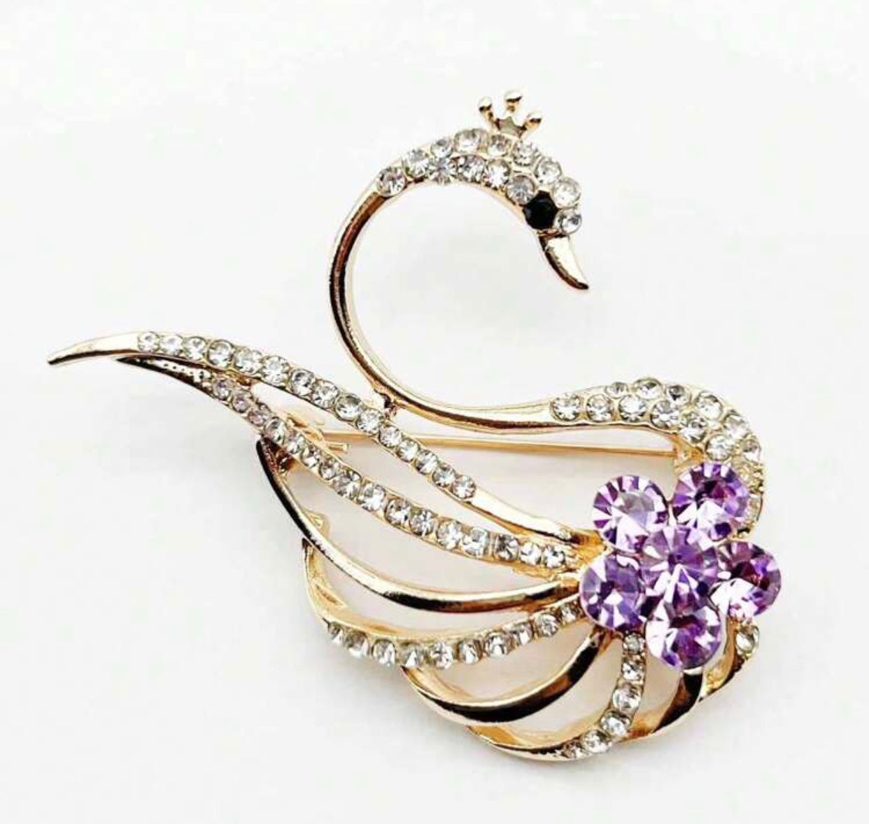 Swan Brooch