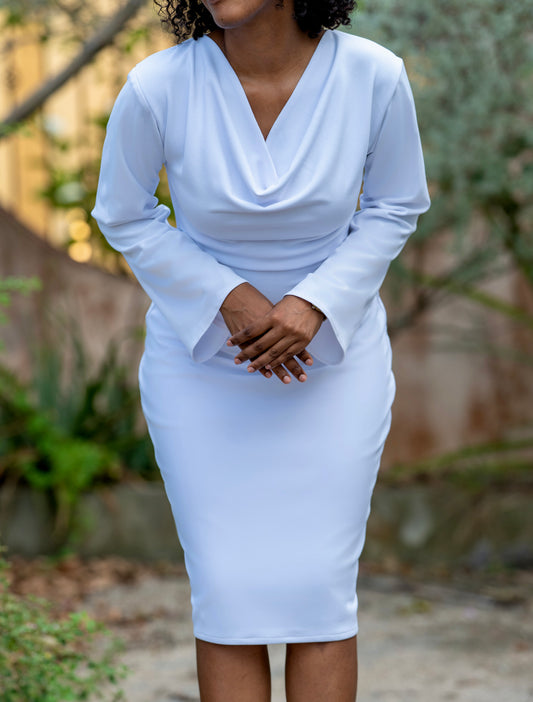 Zaira Dress- White
